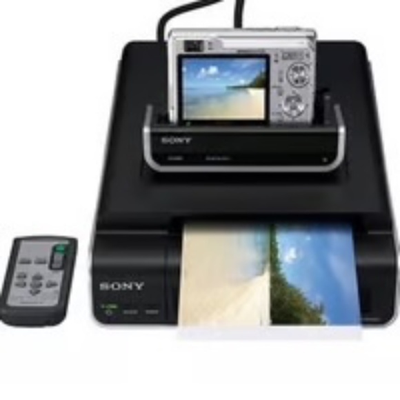 Sony Model DPP-FPH Black Digital Photo Printer *NO Remote - No Power Adapter* - - Picture 1 of 8